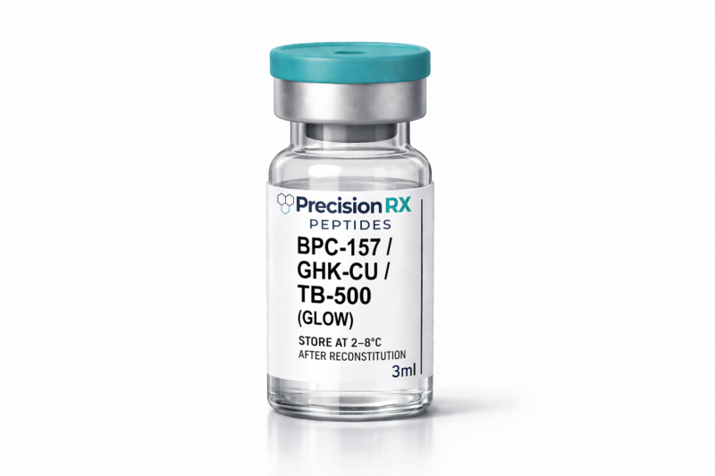 BPC-157 / GHK-CU / KPV / TB-500 (KLOW) 10/50/10/10MG