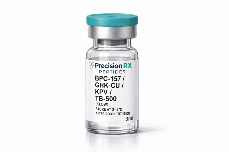 BPC-157 / GHK-CU / TB-500 (GLOW) 10/50/10MG